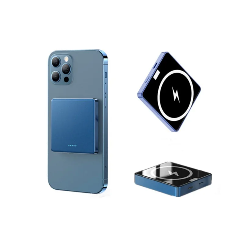 

10000mAh Magnetic Power Bank PD20W Fast Charging External Battery For Apple iPhone 13 Xiaomi Samsung Huawei 15W Wireless Charger