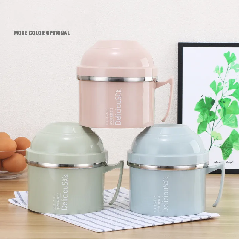 Термоемкость для еды изолированный термос супа бутылки Ланч-бокс из нержавеющей