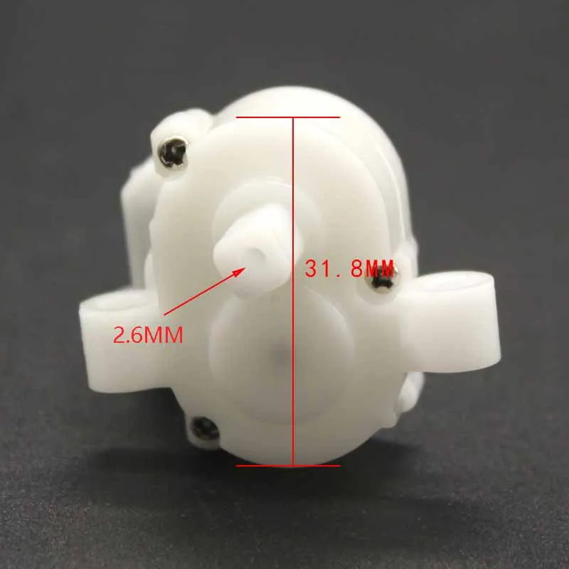

DC 3V-6V Micro Gear Motor 1300PRM High Speed Reversible 130 Reducer Square Axis Brushed Engine for DIY Toy Robot Smart Car