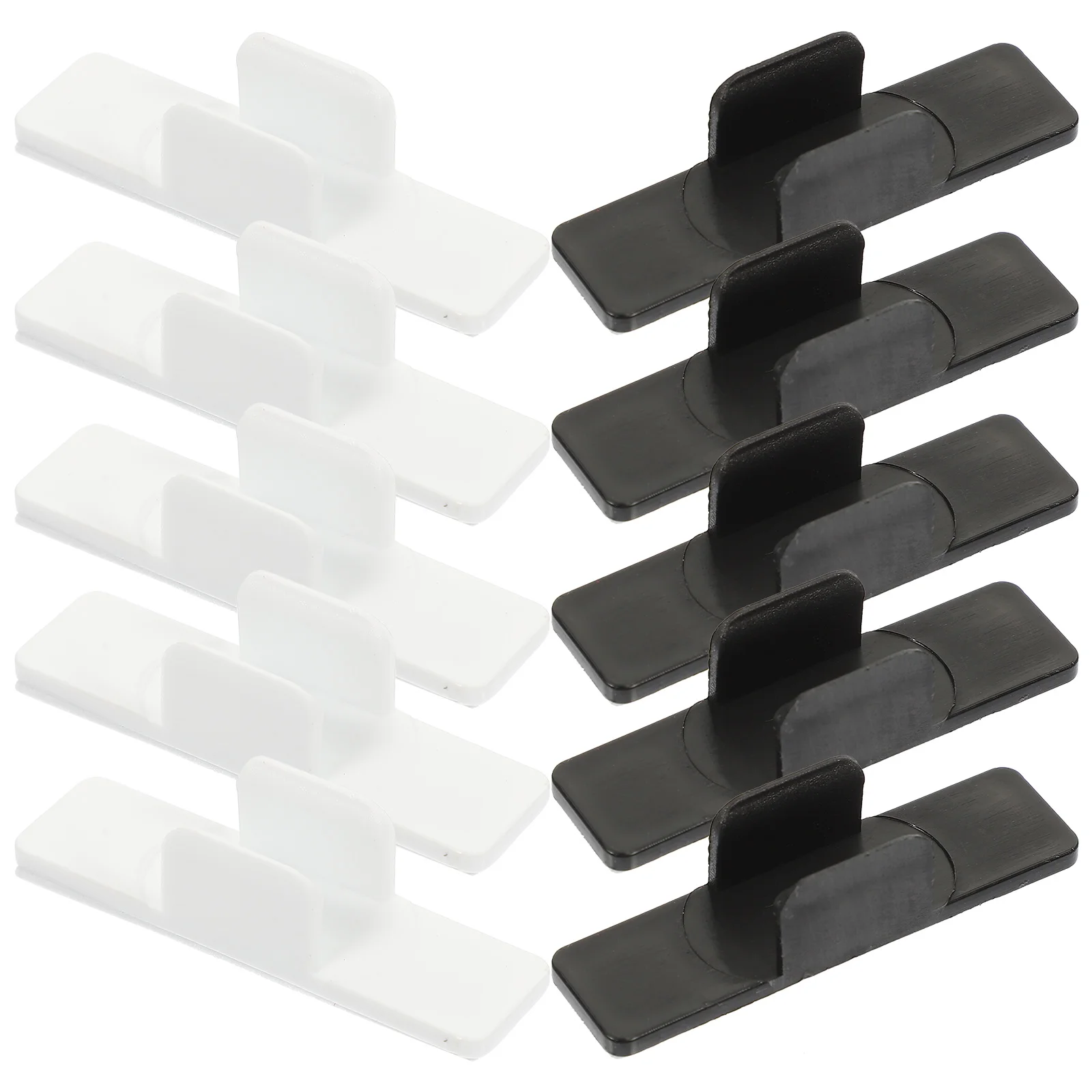 

20 Pcs Penholder Plastic Fixators School Stationery Clips Seat Fixing Buckle Abs Whiteboard Office Clamp