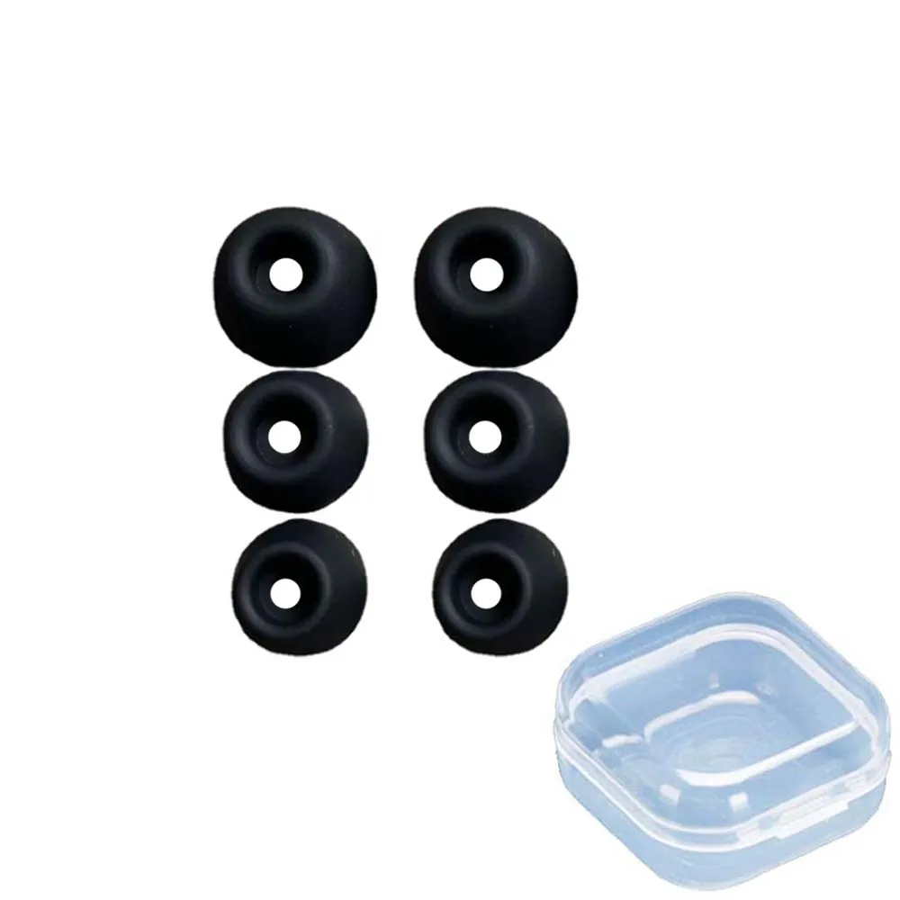 6PCS Soft Silicone Ear Tips for Samsung Galaxy Buds 2 Pro Earbuds Headphones Eartip Accessories L M S images - 6