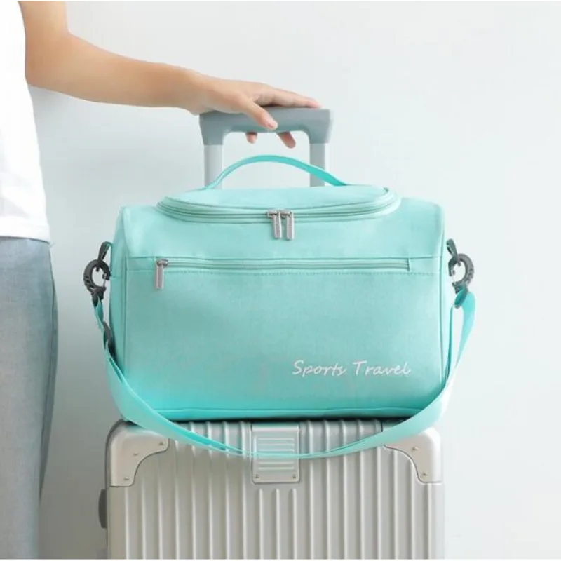 

Travel Bag Luggage Bag Duffle Large Handbag Shoulder Crossbody Bags Short-Distance Boarding Waterproof Luggage Storage Bag