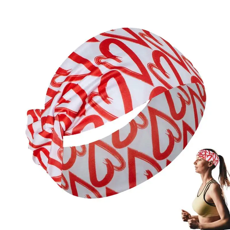 

Лента для волос с принтом «любовь» для йоги