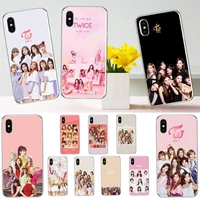 twice mina momo kpop phone case transparent soft for iphone 12 11 13 7 8 6 s plus x xs xr pro max mini