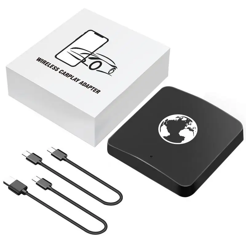 

Wireless Auto Connect Adapter Free Online Update Vehicle System Dongle Compatible With Wired USB Plug And Play