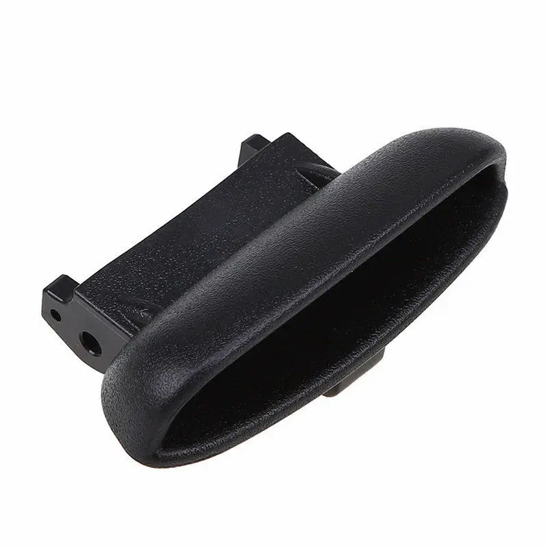 

Clip Car Armrest Cover Decorative Replacement ABS Plastics Black Console
