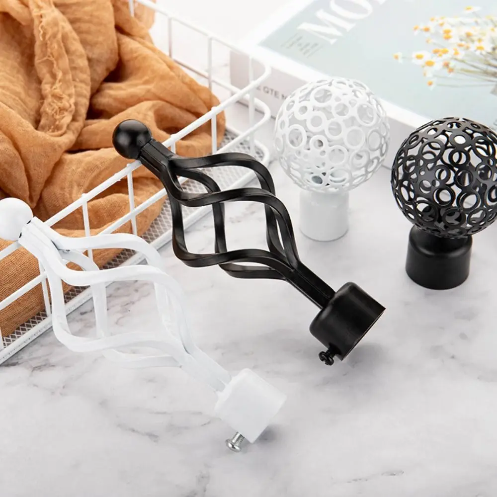 Декоративные 22/28 мм железные бытовые полые римские стержни наконечники для