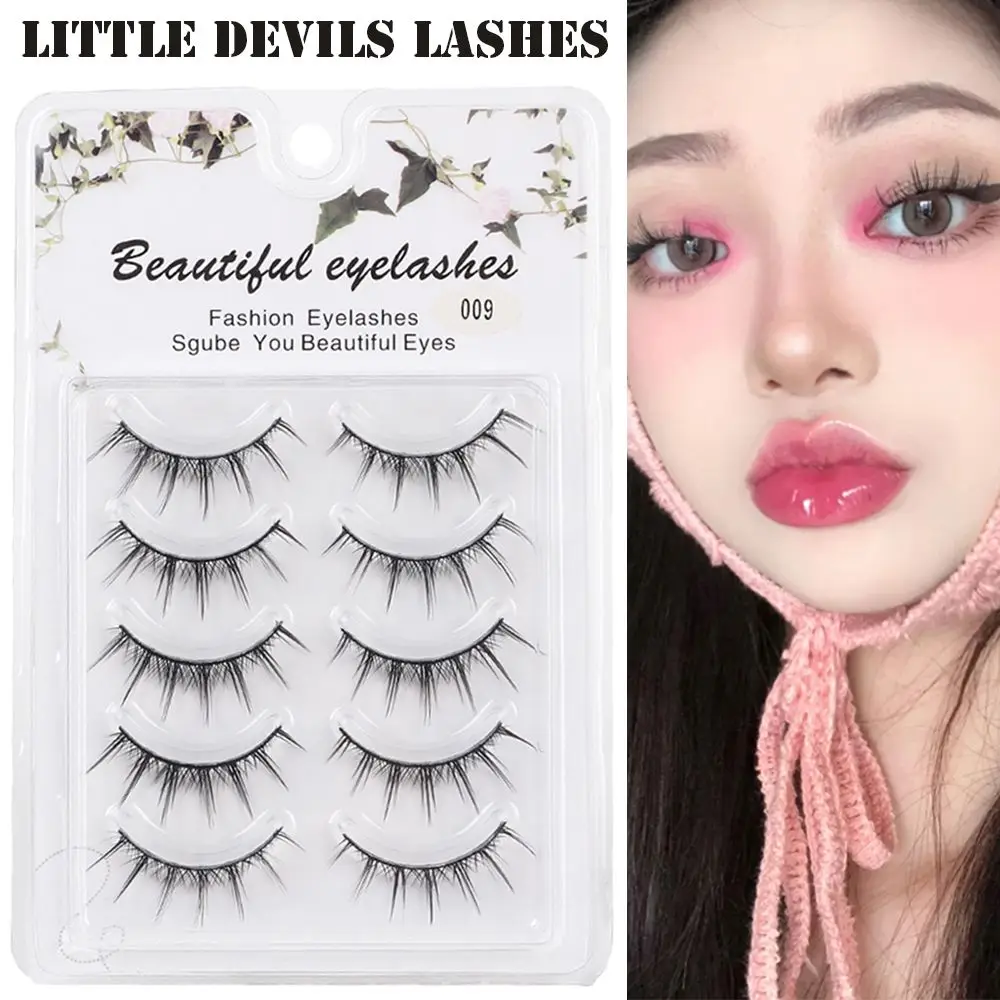 

1/5 пар, накладные ресницы в японском стиле