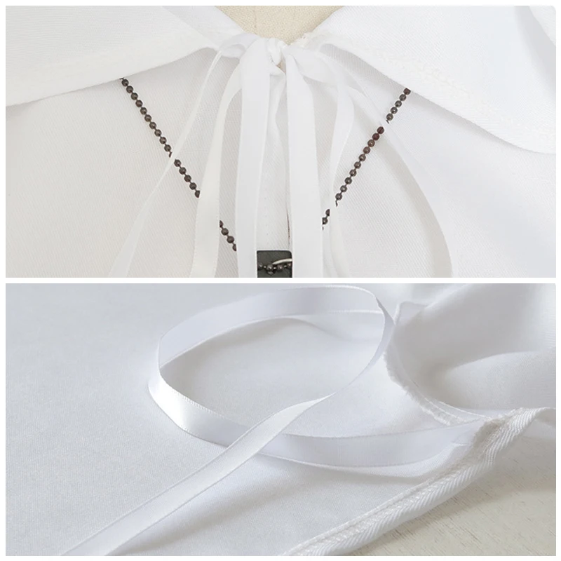 Унисекс взрослый/детский средневековый костюм накидка с капюшоном короткая