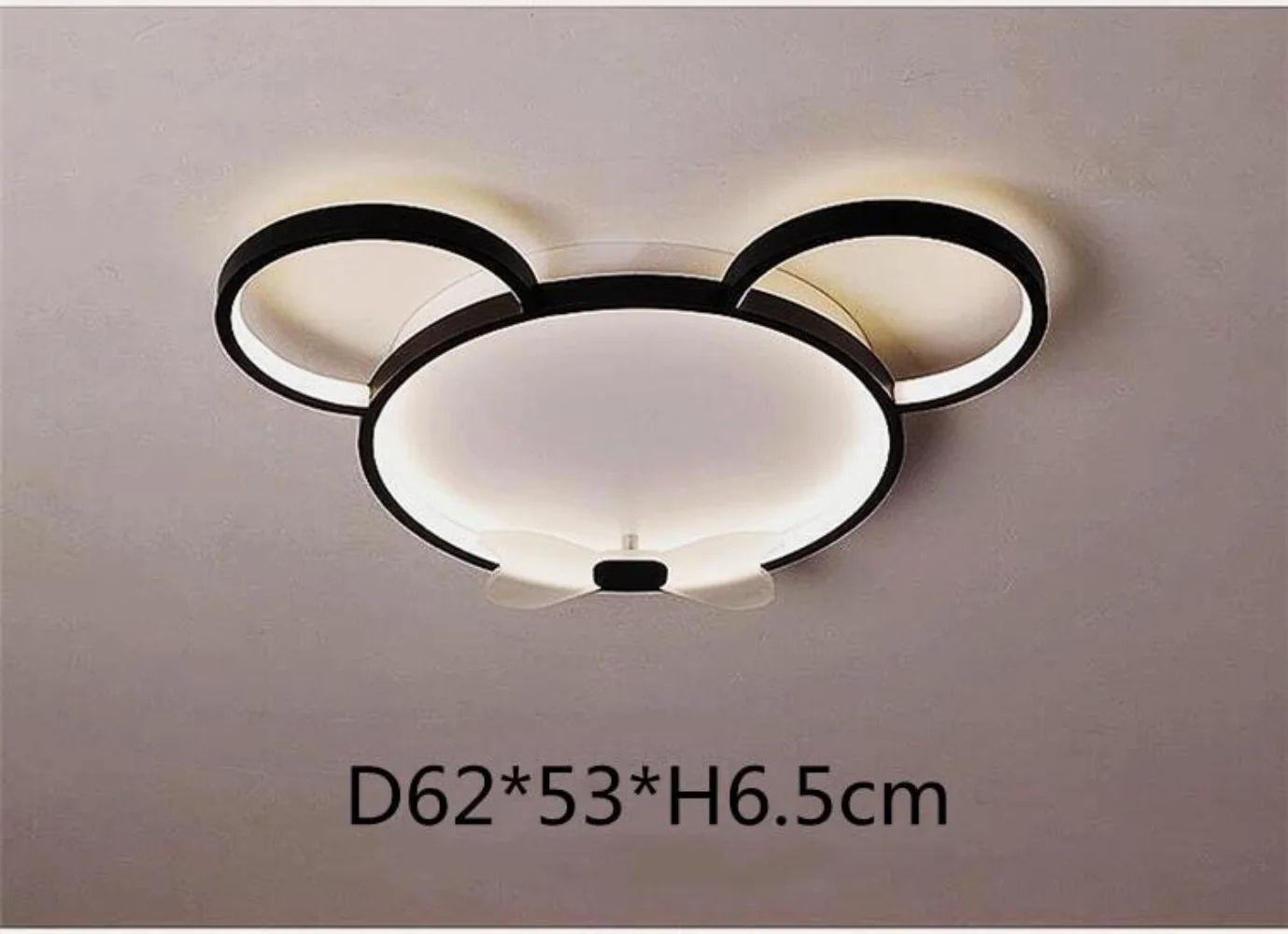 

Светодиодная потолочная лампа в скандинавском стиле, современные креативные Мультяшные осветительные приборы черного цвета с регулируемой яркостью для гостиной, детской комнаты, спальни
