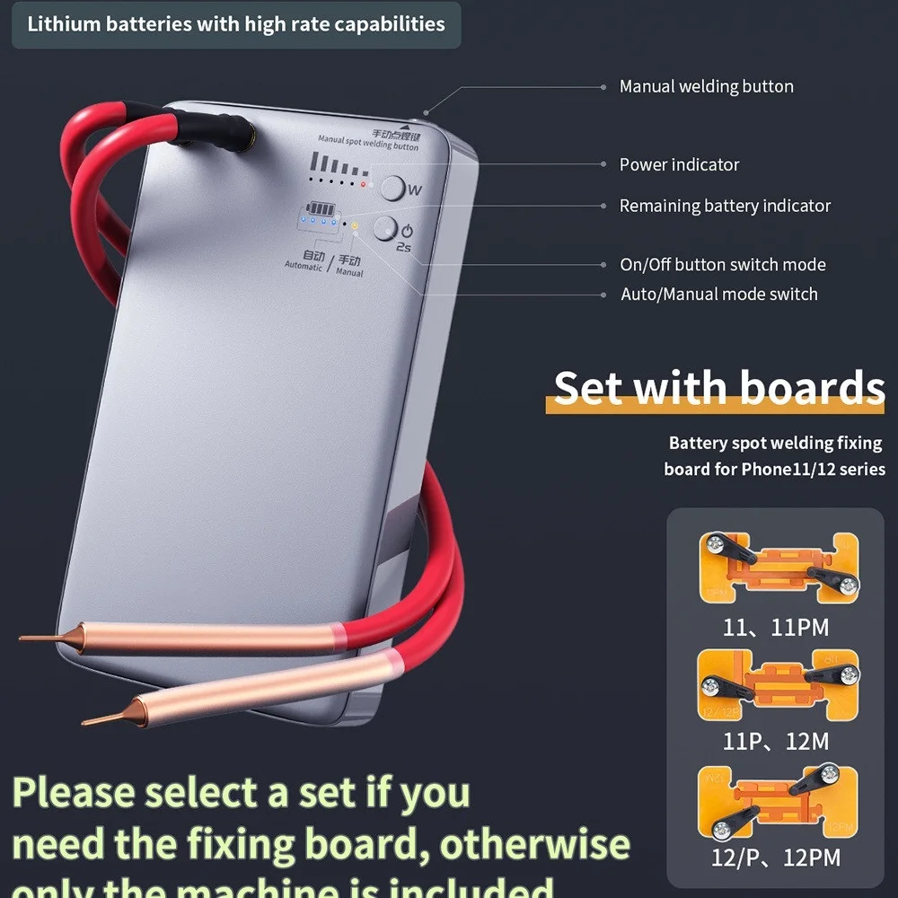 

Macaron Portable Spot Welding Machine Micro Spot Welder Mobile Phone Battery Flex Replacement Repair PEN Tool