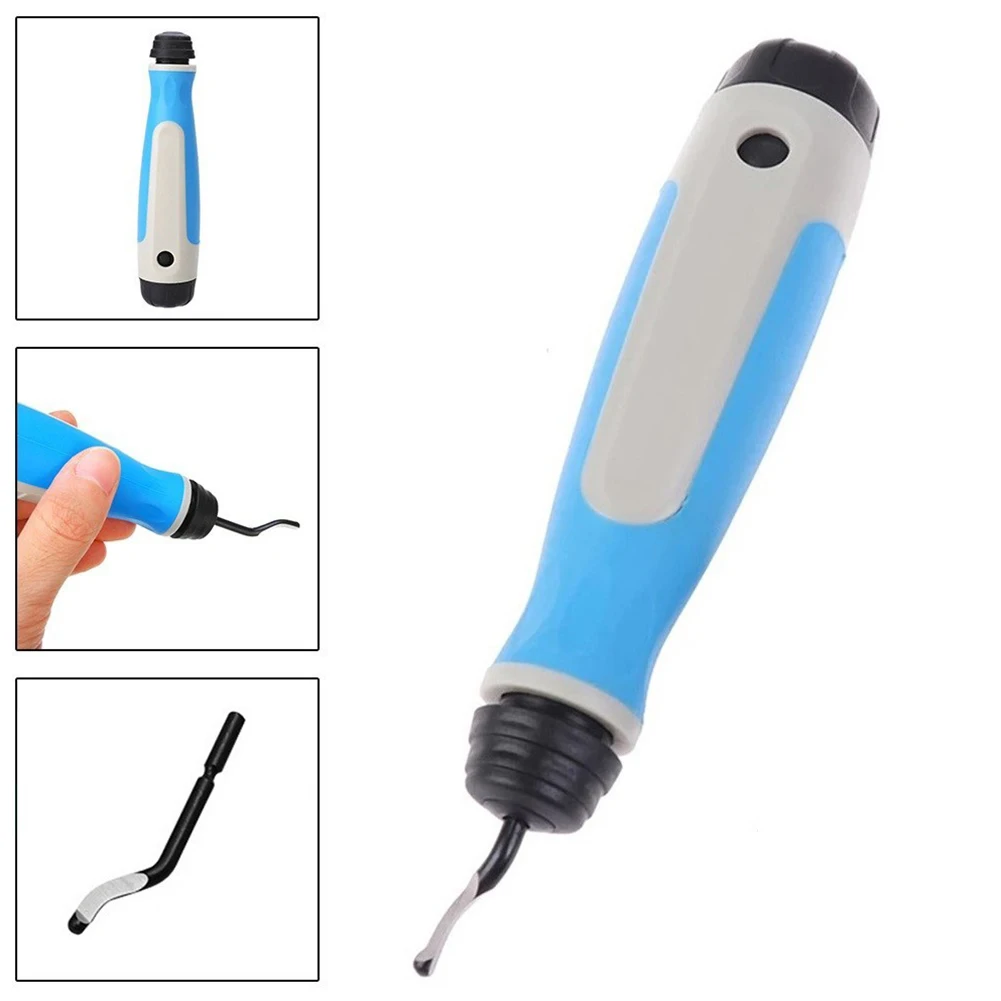 

1 Pcs Deburring Burr Scraper Blade NG1000 Plastic Blue Black Rubber High Speed Steel Handle Trimmer Hand Deburring Tool
