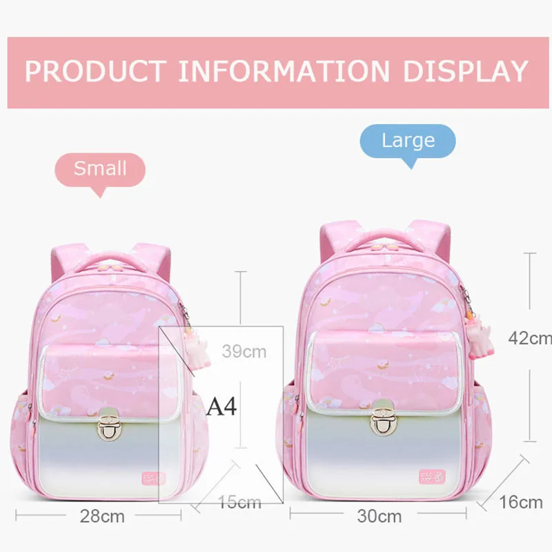 Boys Girls Grade 1-6 Kids Book Bag Primary Satchel Schoolbag Children Space School Bags For Orthopedic School Backpacks Mochila