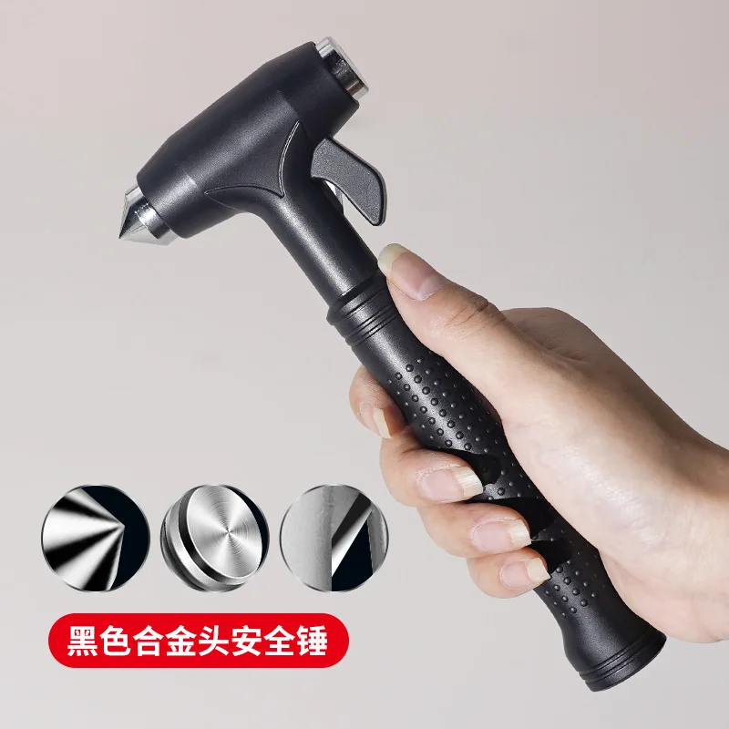 

Многофункциональный автомобильный молоток безопасности, металлический автоматический аварийный оконный выключатель, резак для ремней безопасности, спасательный спасательный безопасный молоток