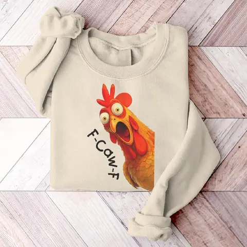 F Caw F Женские и мужские толстовки из хлопка