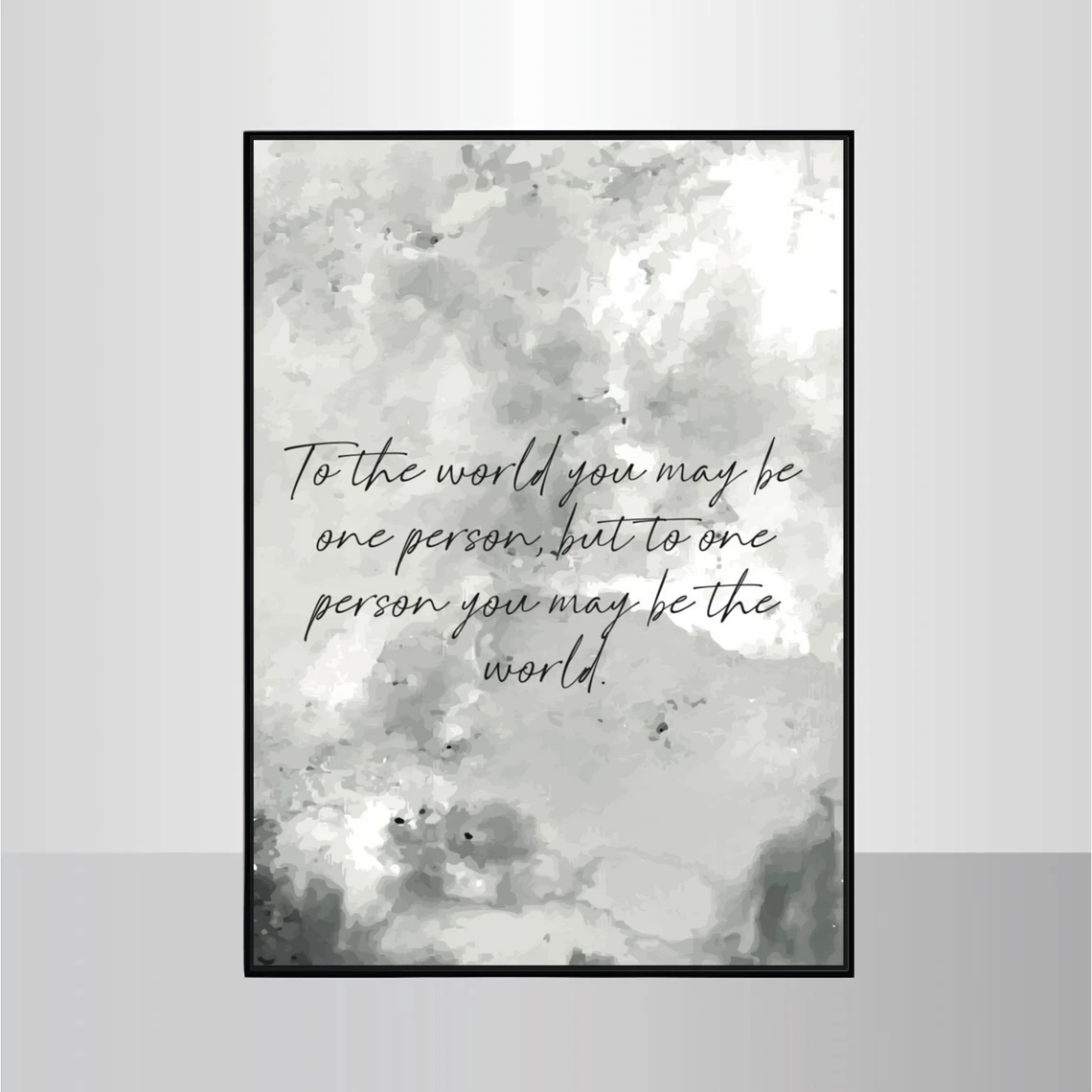 Картина на холсте Вы можете быть одним человеком