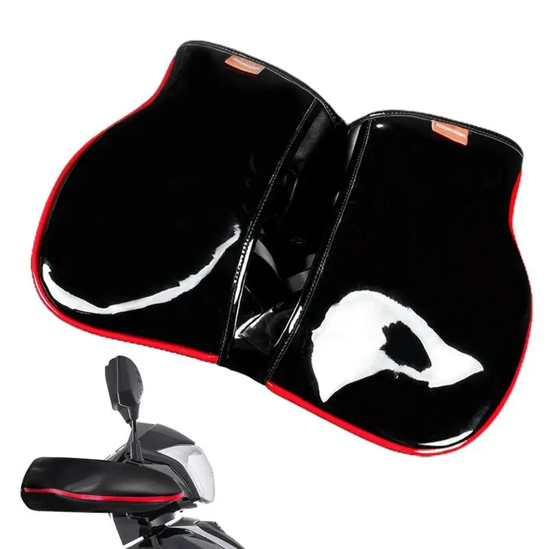 

Зимние мотоциклетные перчатки на руль ветрозащитный обогреватель для рук Защита для рук искусственные мотоциклетные рукавицы для мотоцик...