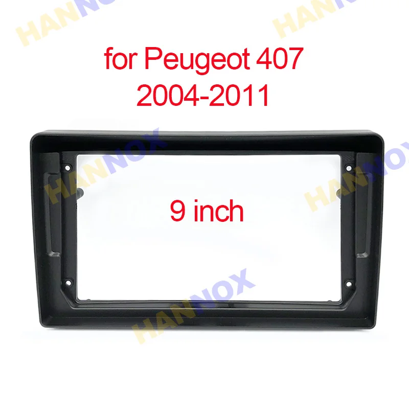 

Автомобильный радиоприемник HANNOX 9 дюймов 2din Android GPS DVD-плеер рамка для Peugeot 407 1 2004 - 2011