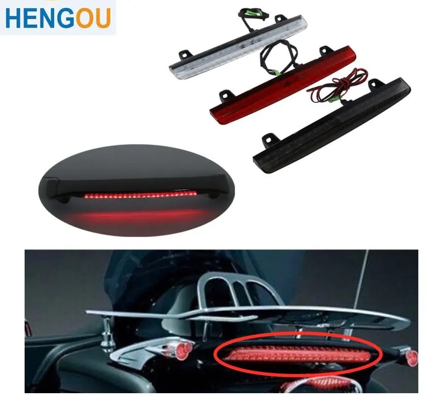 

Детали для мотоцикла, светодиодные задние тормозные фонари, прозрачные/дымчатые/красные для Honda GL1800 2001-2011 2010 08 07 06 05 04 03 02