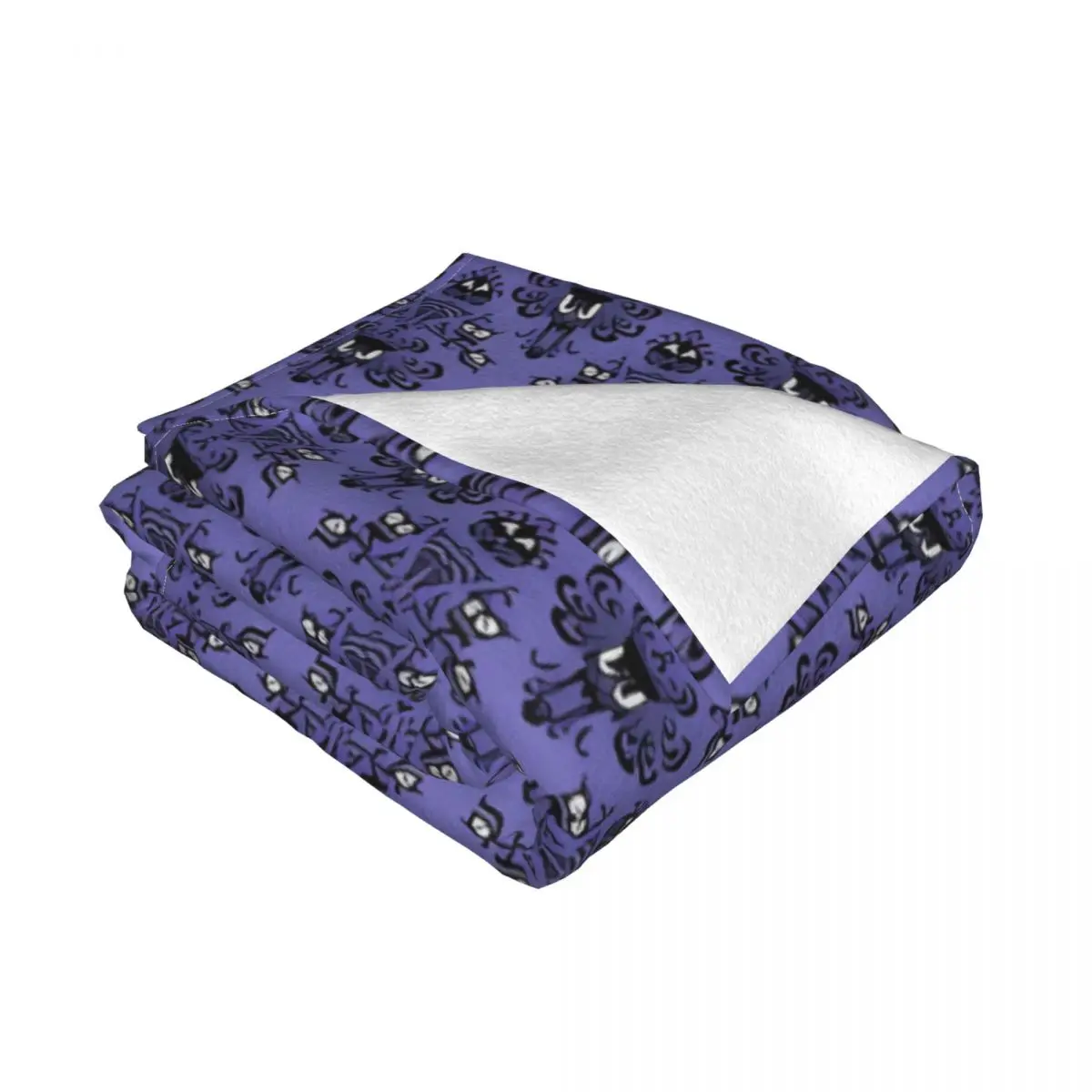 Обои с изображением дома привидениями фиолетовые толстые 5486 ультрамягкое