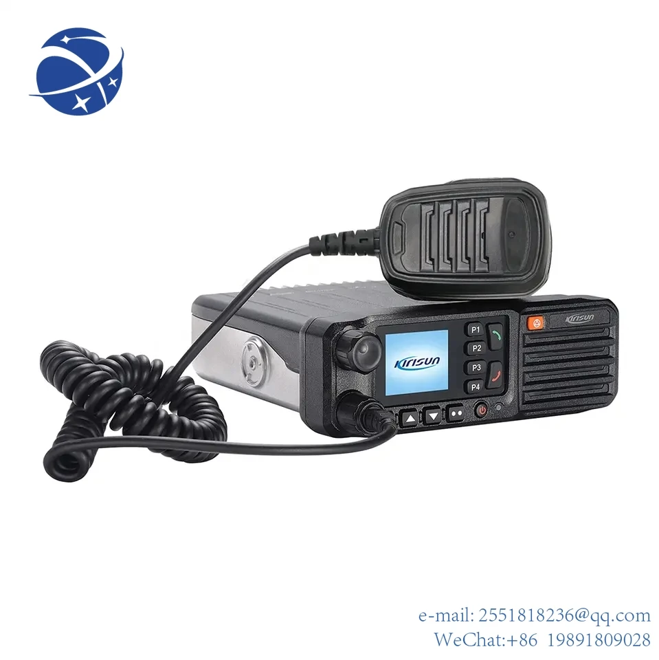 

YYHC Kirisun-Digital and Analog Dual Mode DMR Mobile Radio, Car Walkie Talkie with GPS DM850, TM840, DM850