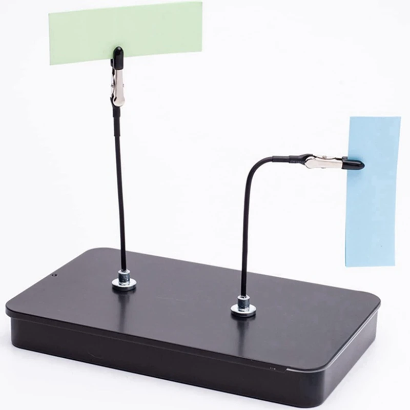 Подставка для рисования моделей и 12 шт. магнитных сгибаемых зажимов крокодил