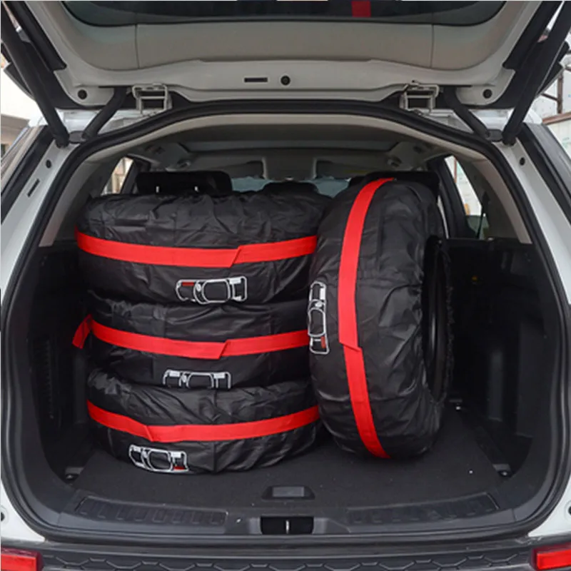 

Vehicle Tyre Accessories Dust-proof Protector Styling Car Spare Tire Cover Case Polyester Auto Wheel Tires Storage Bags