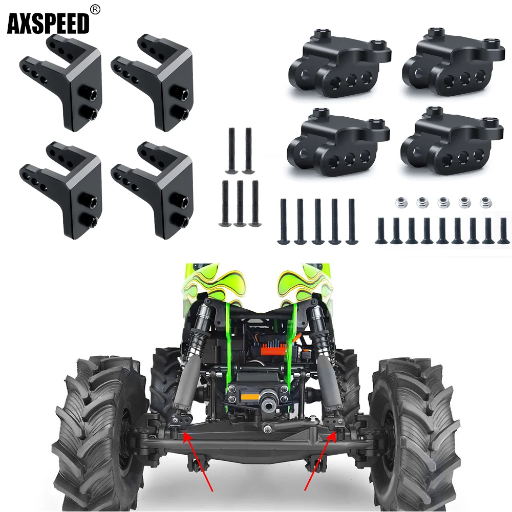 AXSPEED верхнее и нижнее звено амортизирующие крепления подвесной Монтажный набор