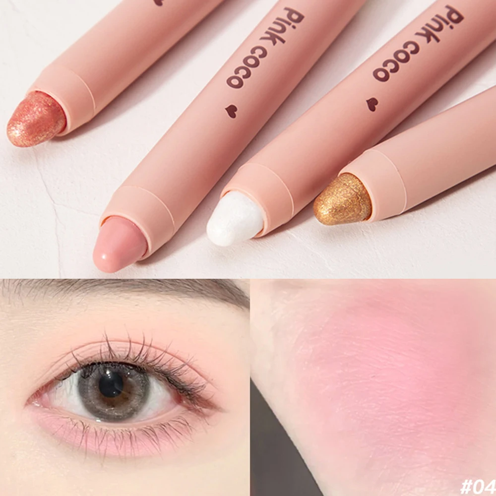 Stick Light Pink Gold Lasting Shimmer Eye Shadow Pen Eyeliner Stick Eyes Makeup Tools