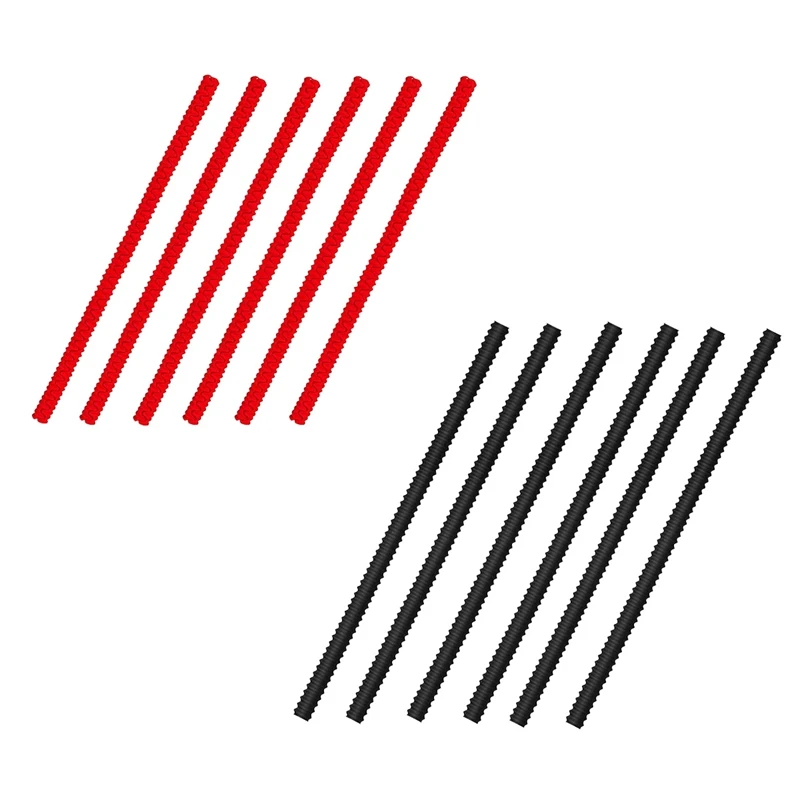 

6 шт./упаковка, силиконовые накладки для духовки, 14 дюймов в длину