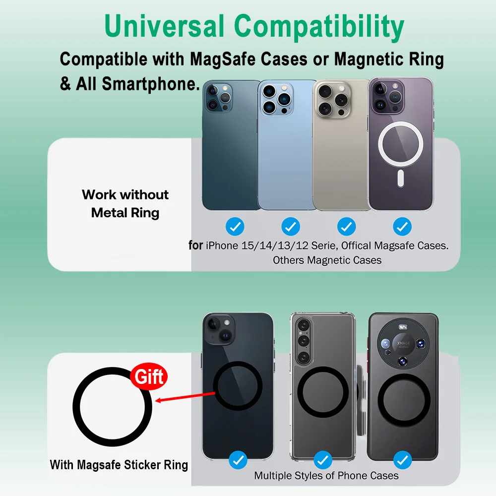 Фото Grippopso магнитный держатель для IPhone Samsung с силиконовым чехлом,Grippopso магнитный мобильный телефон захват поппед держатель гнездо поддержка для IPhone Samsung палец расширяющийся стенд с силиконовой крышкой №4