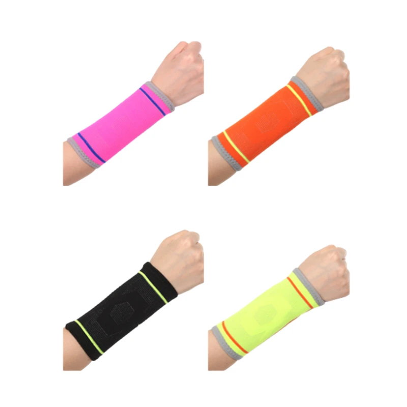 

1Pair Sports Wrist Guard Basketball Guard Fitness Knitting Soft and Breathable to Relieve Wrist Impact