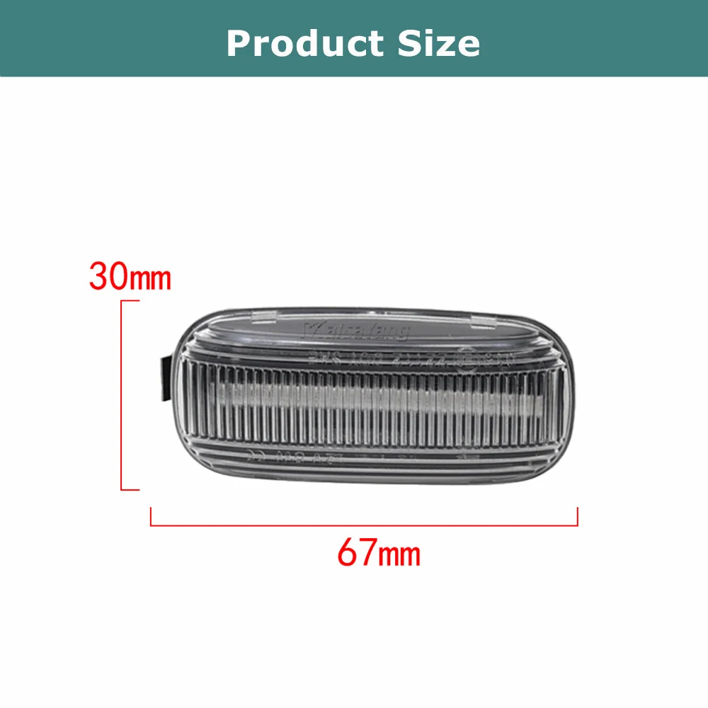 Светодиодная лампа-указатель поворота для Audi A3 S3 8P A4 S4 RS4 B6 B7 B8 A6 S6 RS6 C5 C7