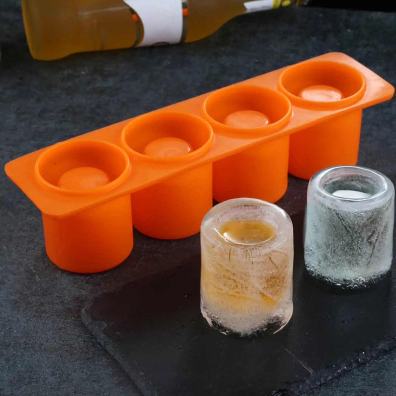 

4-полостная силиконовая форма для стекла, маленькая форма для стекла льда, сделай сам, маленькая форма для цветочного горшка, силиконовая фо...