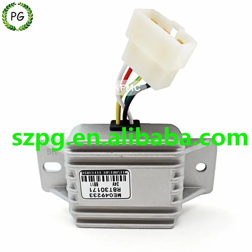 

E320B excavator Mitsubishi Relay ME049233 relay R8T30171 safety Relay white plug for Caterpillar