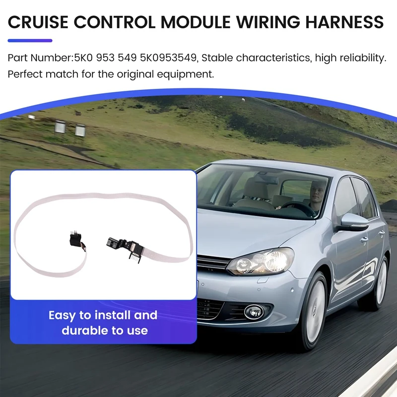 Жгут проводов с вилкой для Golf Jetta Touran Skoda Yedi 5K0 953 549 5K0953549