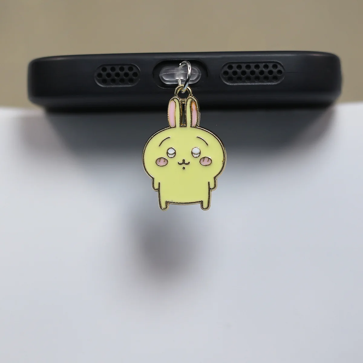 Chiikawa 3D полимерная пылезащитная заглушка для телефона iPhone Samsung Xiaomi Huawei Type C Android