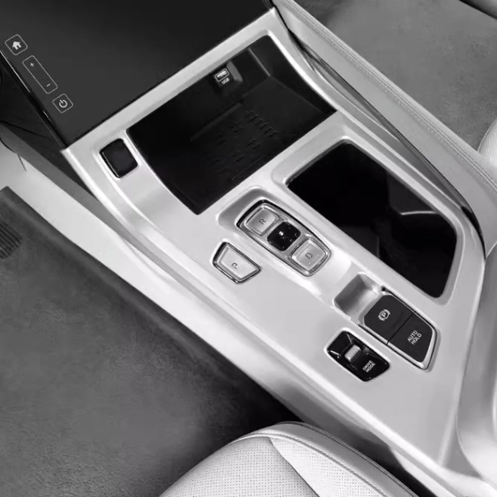 Для Hyundai Custo 2021 2022 2023 2024 ABS/стальная Автомобильная центральная консоль фоторамка