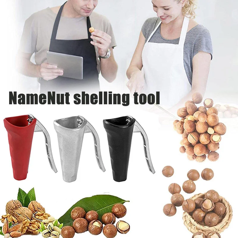 

Household Pecan Clip Thickened Aluminum Multifunctional Hazelnut Opener Durable Nut Opener Funnel Type