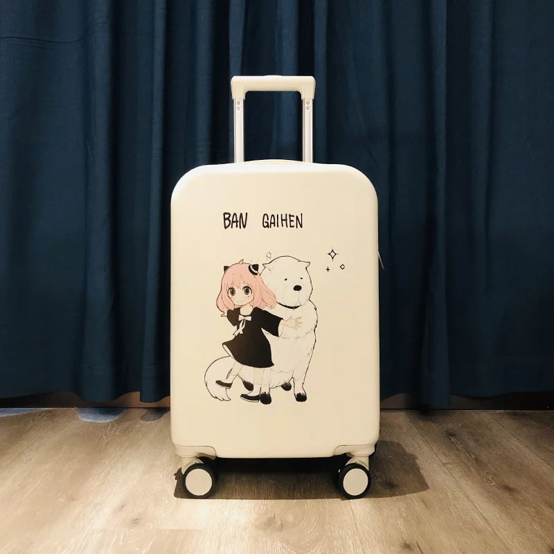 Girls lovely Luggage Japanese trolley suitcase 20/24/26 inch cute cartoon fashion luxury boarding suitcase student password box