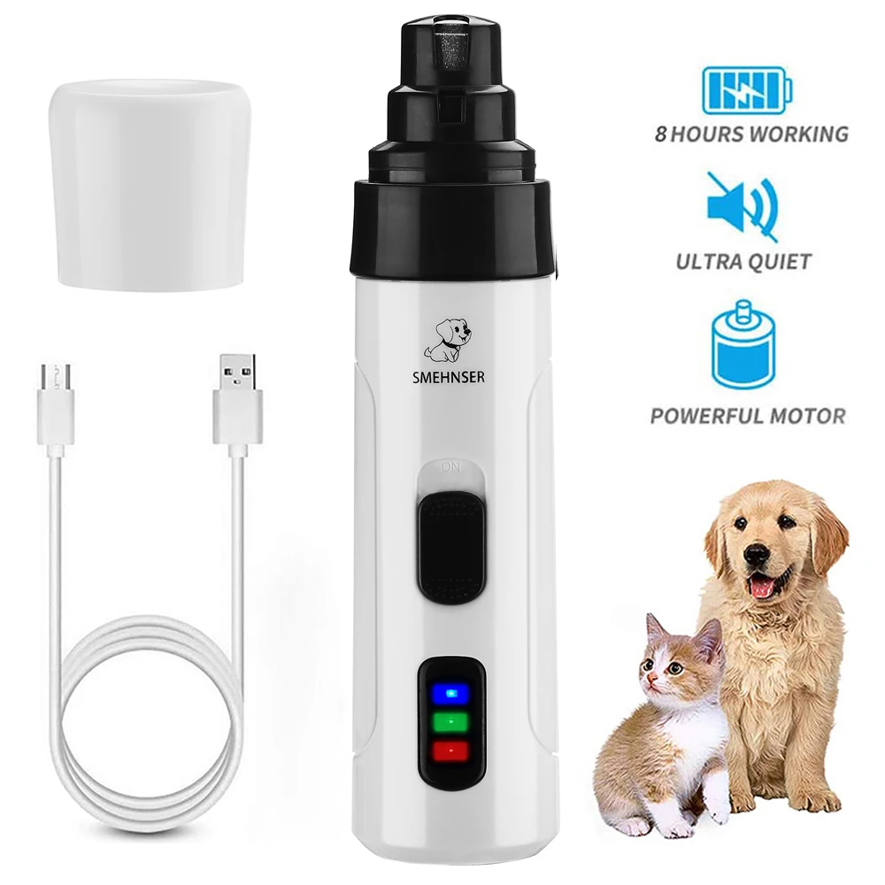 

Tools Trimmer Rechargeable For Nail Charging Pet Quiet New Dog Nail Dog Electric Grinders Cat Clippers Grooming Nail Paws