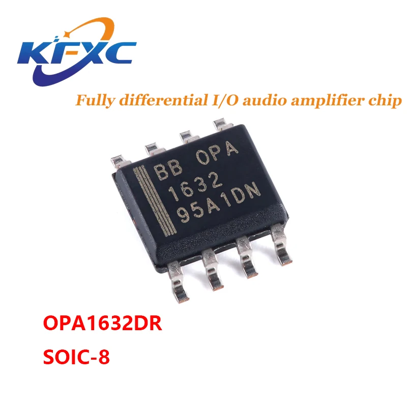 

Оригинальный OPA1632DR SOIC-8, полностью дифференциальный чип усилителя ввода/вывода звука