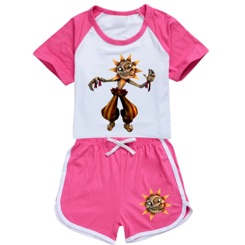 Летние спортивные костюмы для девочек и мальчиков детская спортивная футболка