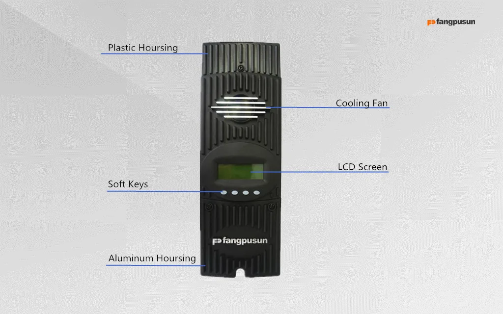 

80a mppt solar charge controller fangpusun 80A 60A solar charge controllers