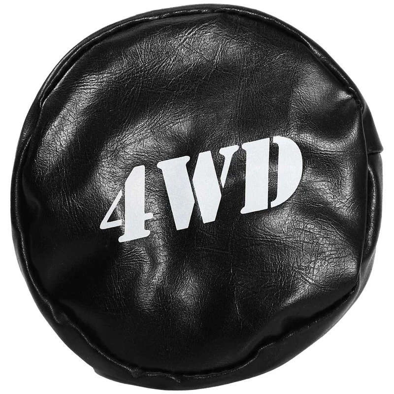 

RC Car Decoration PU Leather Spare Tire Cover for 1/10 RC Crawler TRX4 Axial SCX10 Wraith RC4WD D90 Tamiya CC01