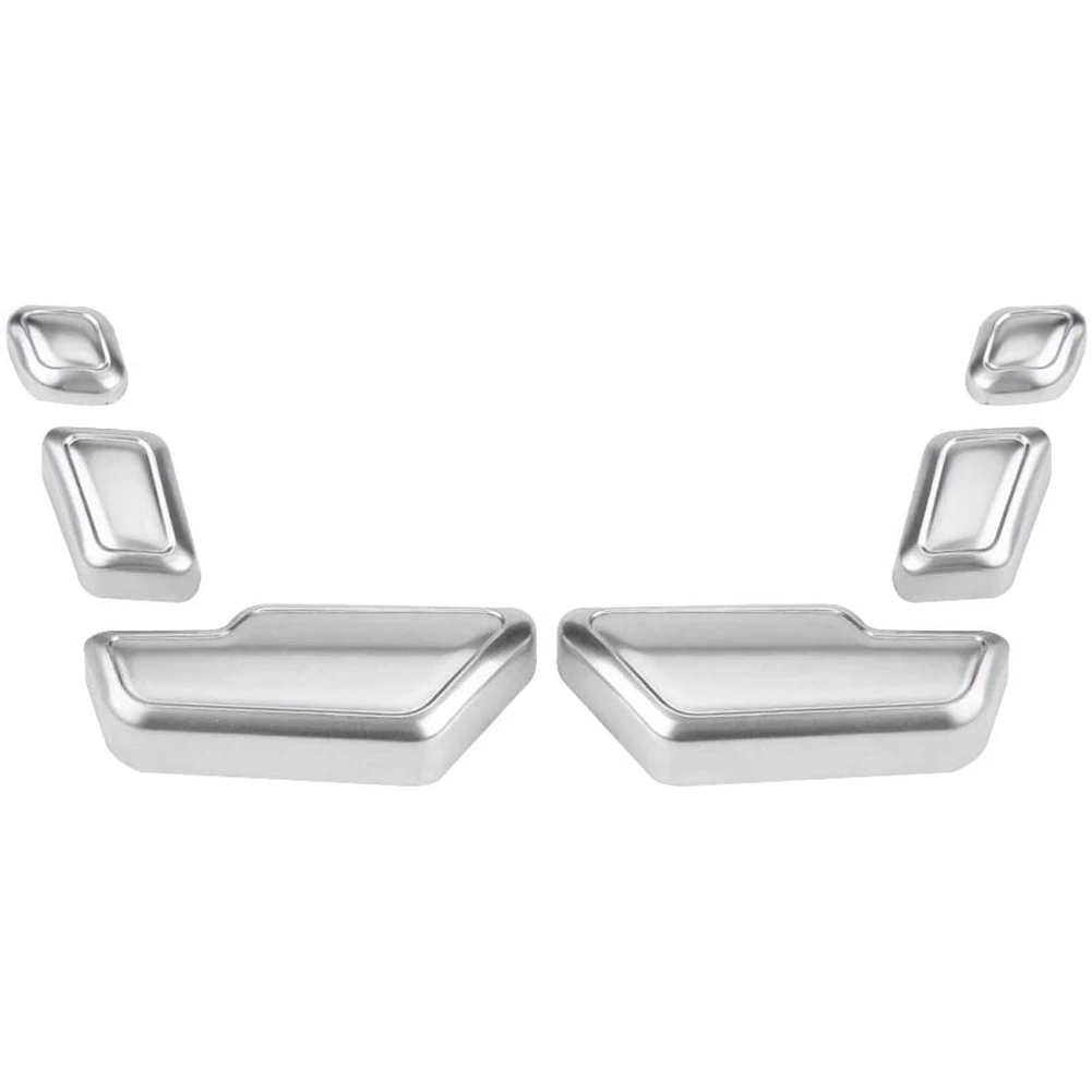 

for Mercedes Benz C E GLK GL ML Car Seat Adjust Button Switch Cover Decorative Sticker Trim Accessories