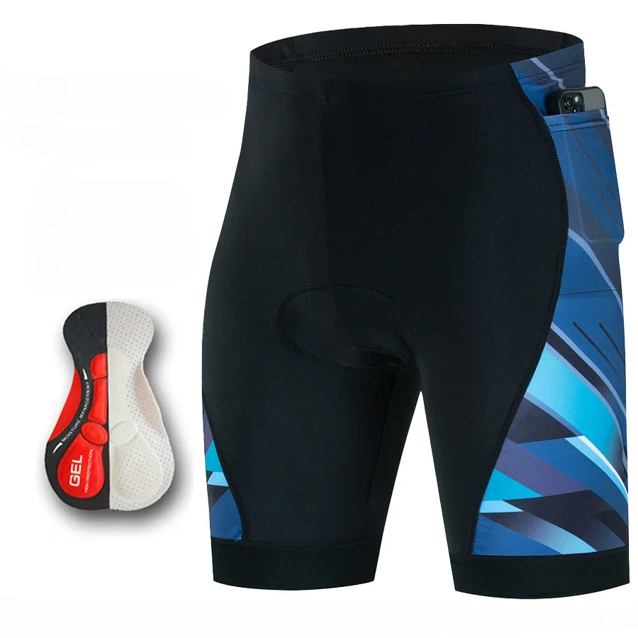 Дышащие 5D гелевые подкладки профессиональные велосипедные брюки шорты новый