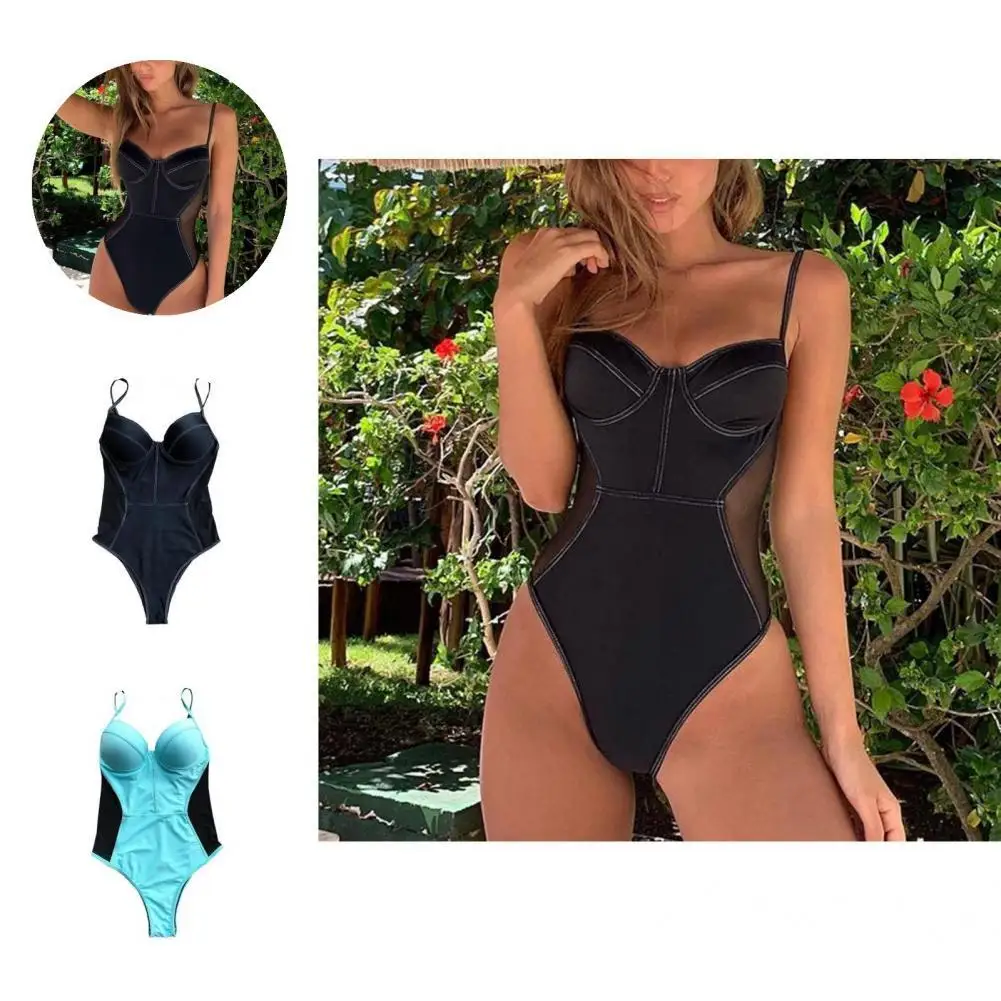 

Обтягивающее женское бикини с открытой спиной и высокой талией для плавания, женское бикини, обтягивающее женское бикини с открытой спиной ...