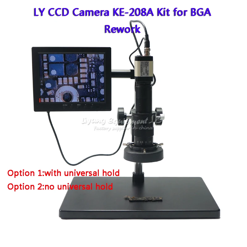 

Фотоаппарат LY CCD для ремонтной станции BGA с регулируемой увеличительной линзой без универсальной поддержки