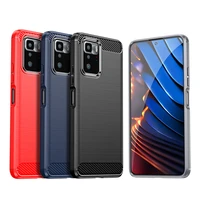 for poco x3 pro gt nfc case phoe cover for poco x4 pro 5g nfc 5g tpu brushed pattern soft case black blue red